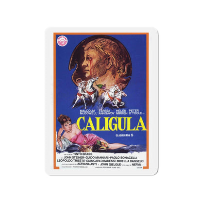 CALIGULA (2) 1979 Movie Poster - Die-Cut Magnet-2" x 2"-The Sticker Space