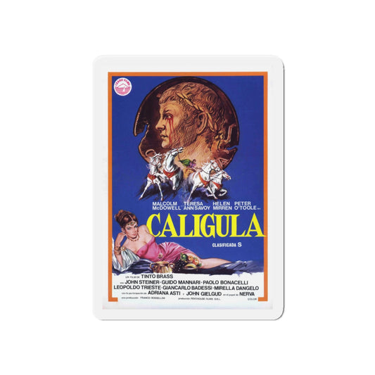 CALIGULA (2) 1979 Movie Poster - Die-Cut Magnet-6 × 6"-The Sticker Space