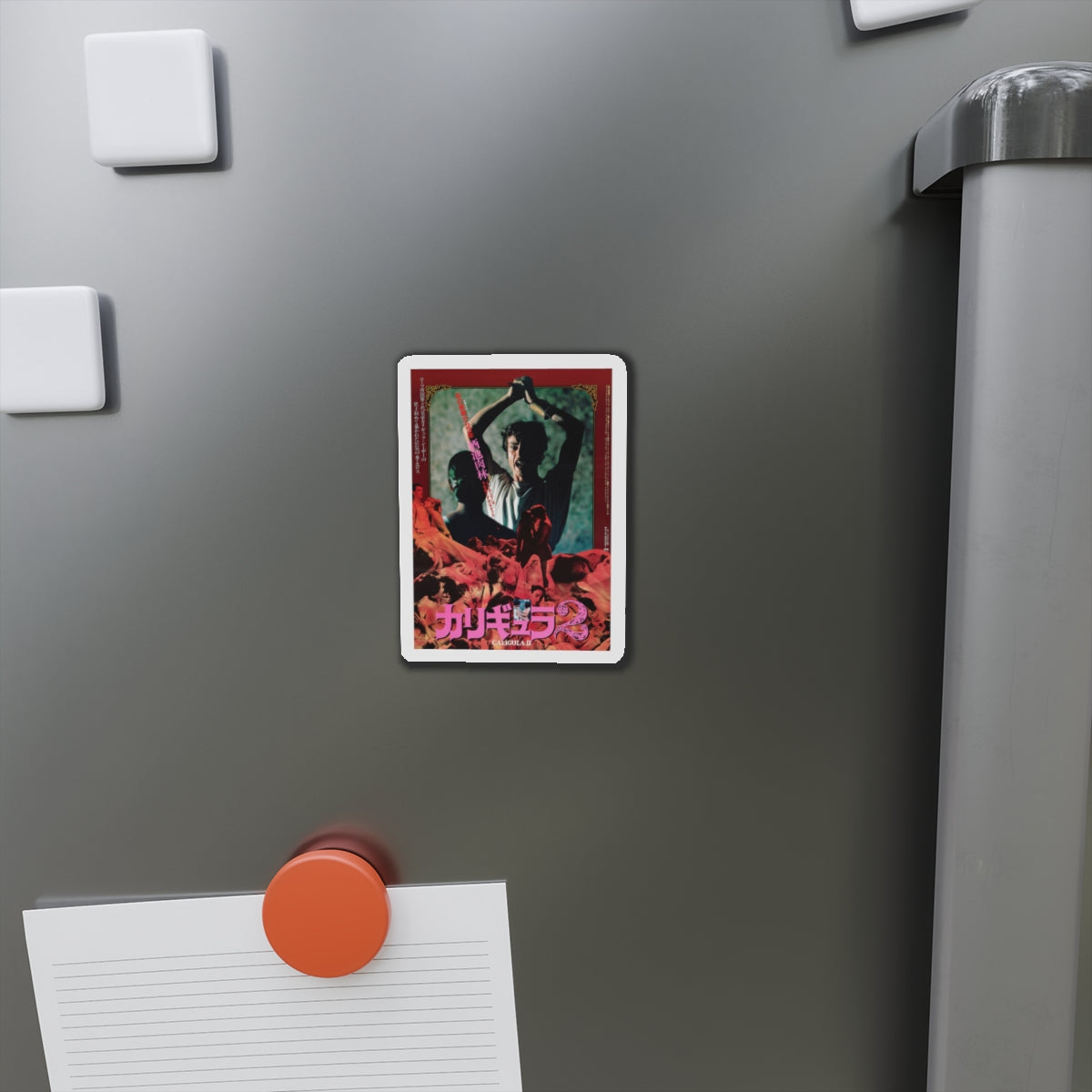 CALIGULA II 1982 Movie Poster - Die-Cut Magnet-The Sticker Space