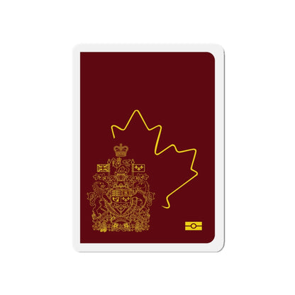 Canadian Diplomatic Passport - Die-Cut Magnet-5" x 5"-The Sticker Space