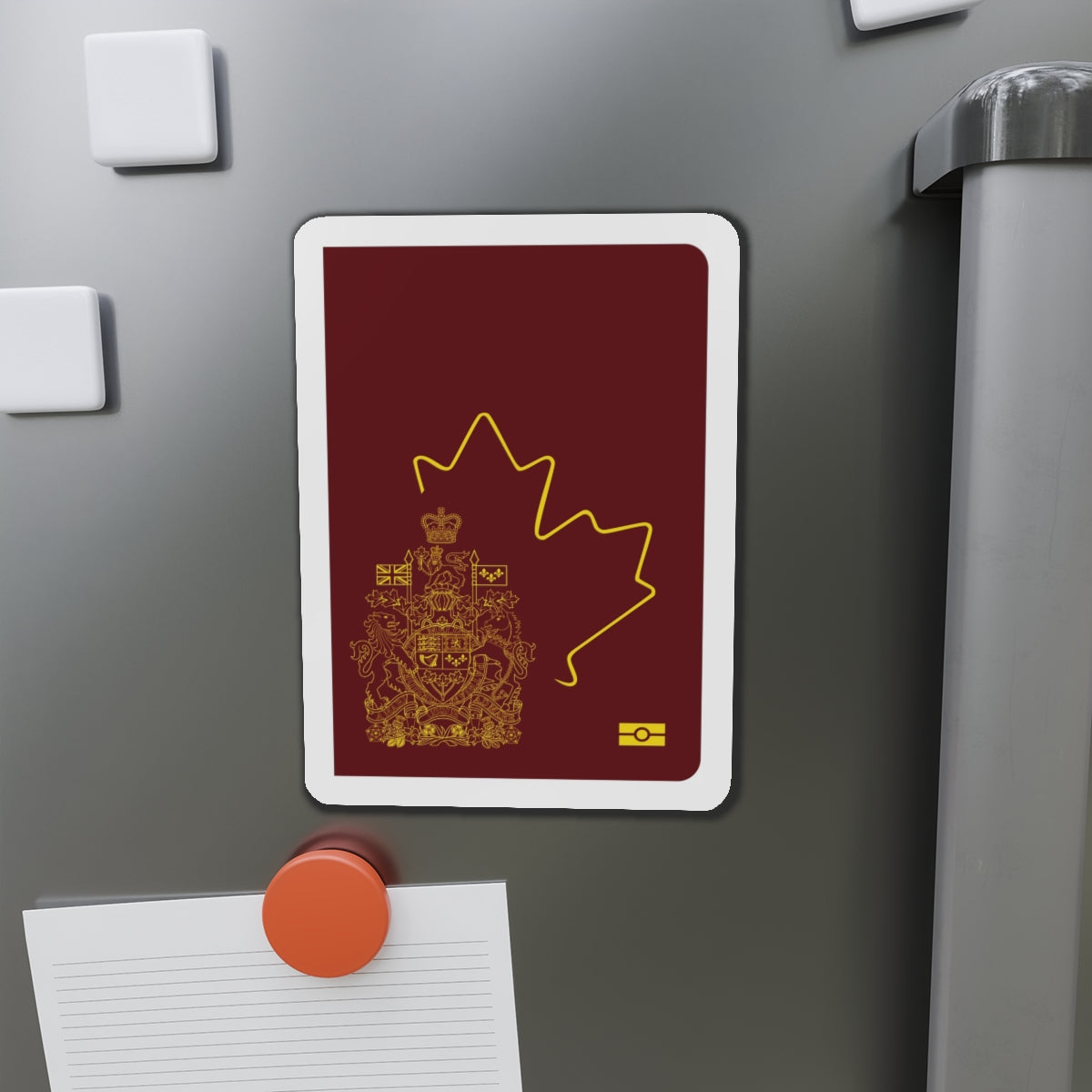 Canadian Diplomatic Passport - Die-Cut Magnet-The Sticker Space