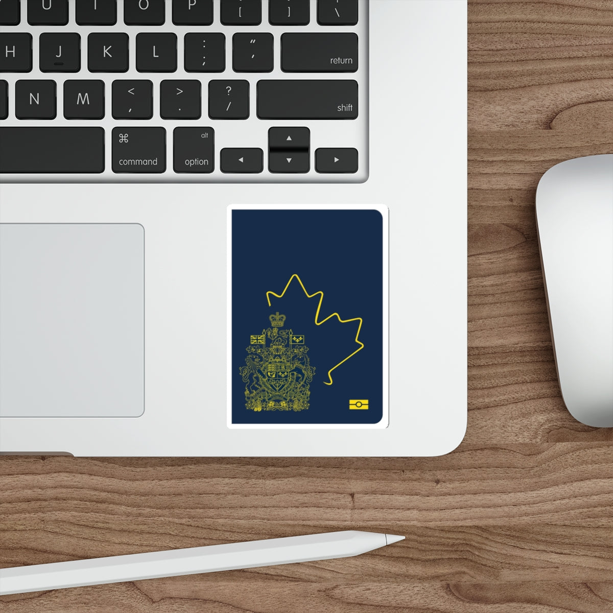 Canadian Passport STICKER Vinyl Die-Cut Decal-The Sticker Space