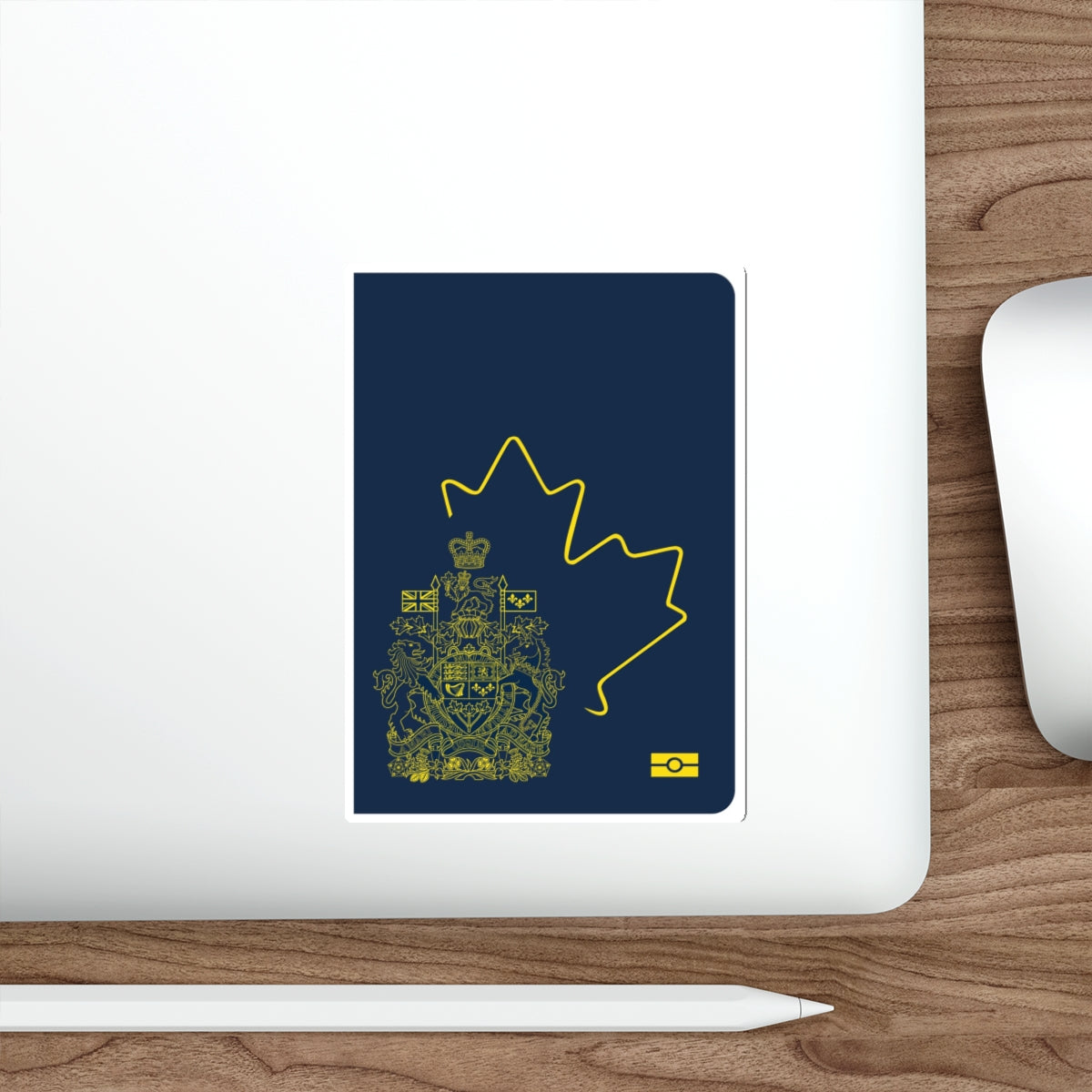 Canadian Passport STICKER Vinyl Die-Cut Decal-The Sticker Space