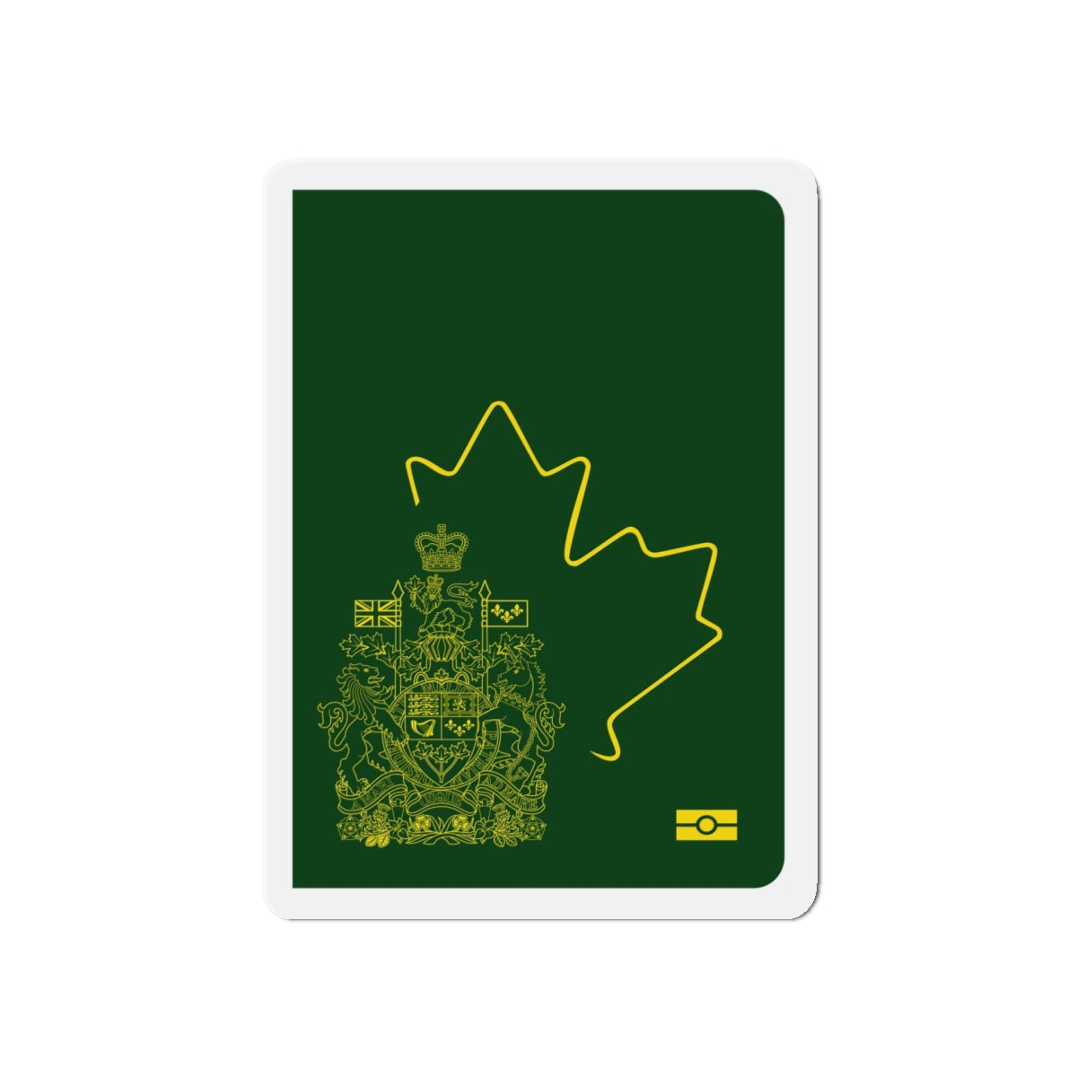 Canadian Special Passport - Die-Cut Magnet-5" x 5"-The Sticker Space