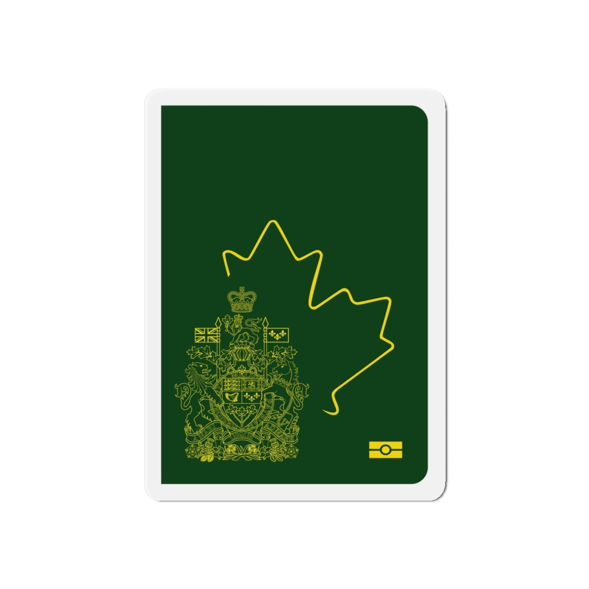 Canadian Special Passport - Die-Cut Magnet-6 × 6"-The Sticker Space