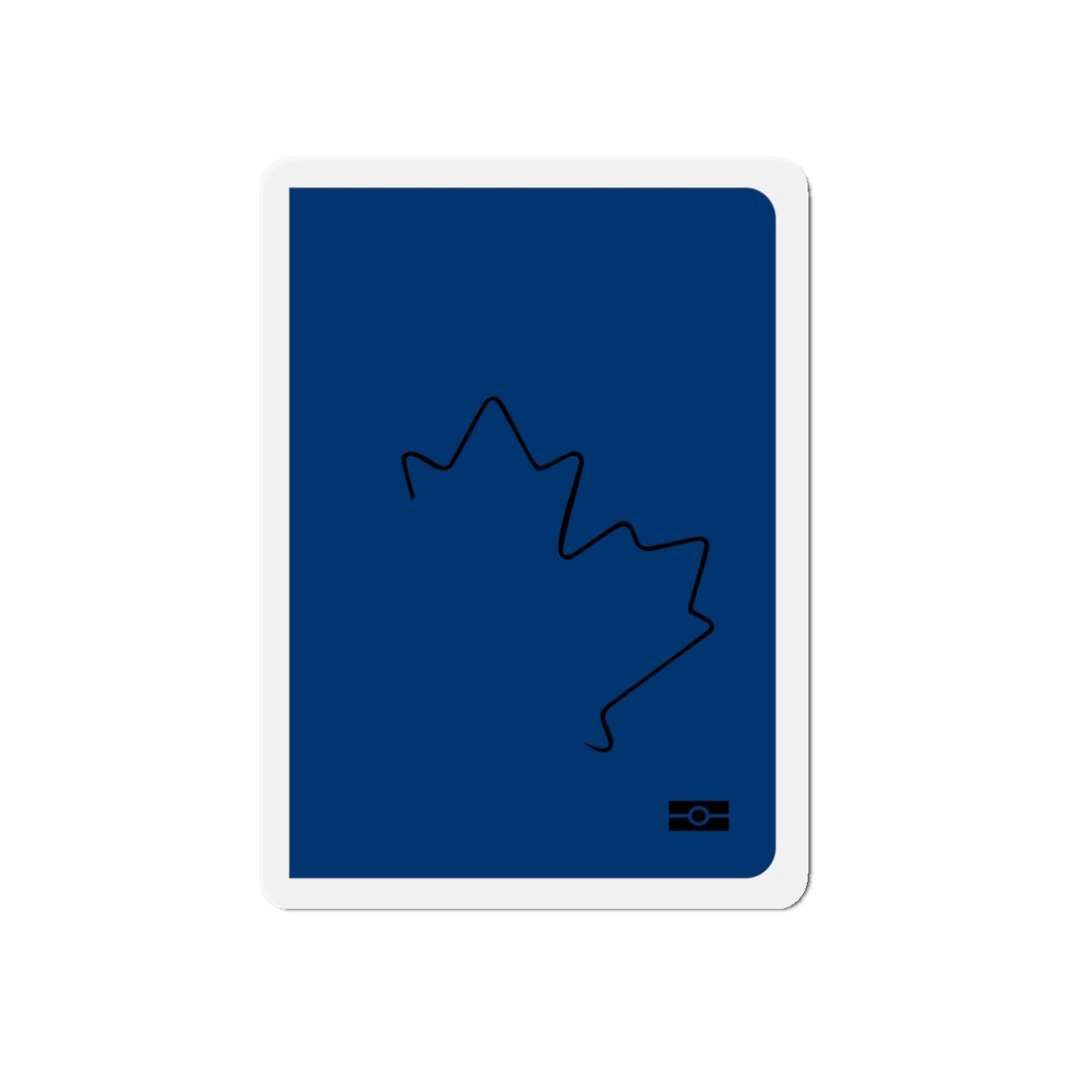 Canadian Travel Document - Die-Cut Magnet-5" x 5"-The Sticker Space