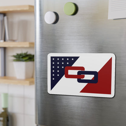 Canton Ohio Flag - Die-Cut Magnet-The Sticker Space