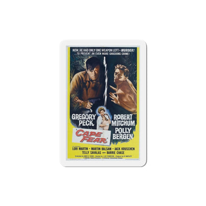 Cape Fear 1962 Movie Poster Die-Cut Magnet-4 Inch-The Sticker Space