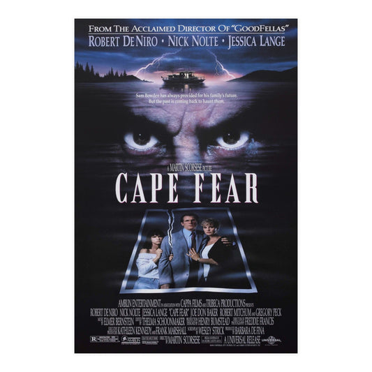 Cape Fear 1991 - Matte Paper Movie Poster-24″ x 36″ (Vertical)-The Sticker Space