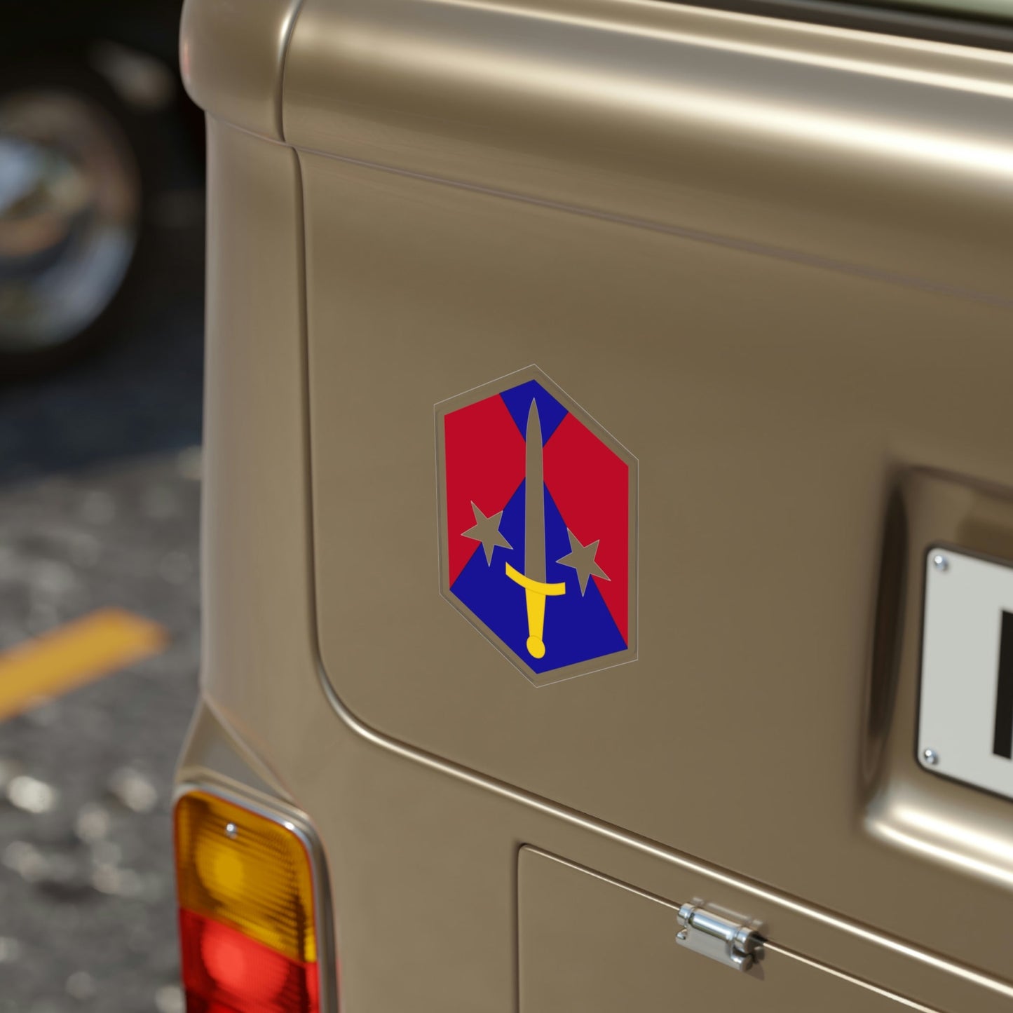 Capital Military Assistance Command (U.S. Army) Transparent STICKER Die-Cut Vinyl Decal-The Sticker Space