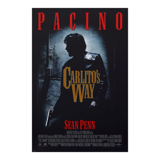 Carlitos Way 1993 - Matte Paper Movie Poster-24″ x 36″ (Vertical)-The Sticker Space