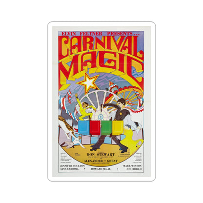 Carnival Magic 1981 Movie Poster STICKER Vinyl Die-Cut Decal-3 Inch-The Sticker Space