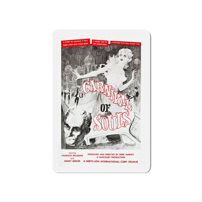 CARNIVAL OF SOULS (2) 1962 Movie Poster - Die-Cut Magnet-5" x 5"-The Sticker Space