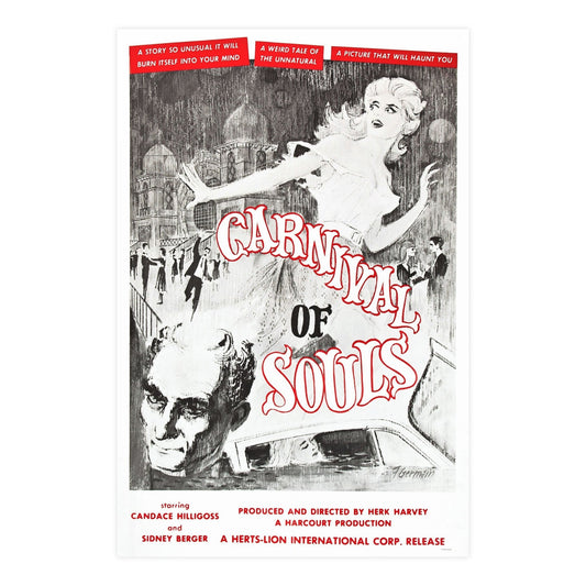 CARNIVAL OF SOULS (2) 1962 - Paper Movie Poster