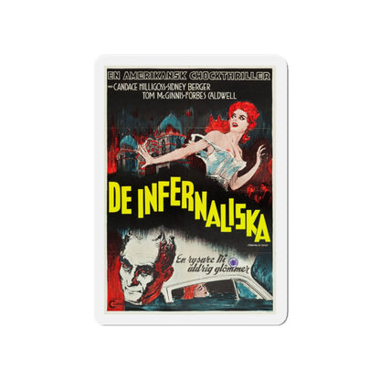 CARNIVAL OF SOULS (SWEDISH) 1962 Movie Poster - Die-Cut Magnet-5" x 5"-The Sticker Space