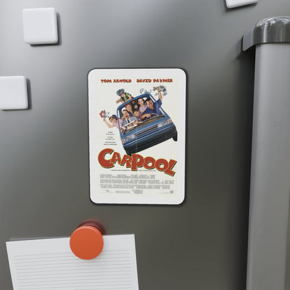 Carpool 1996 Movie Poster Die-Cut Magnet-The Sticker Space