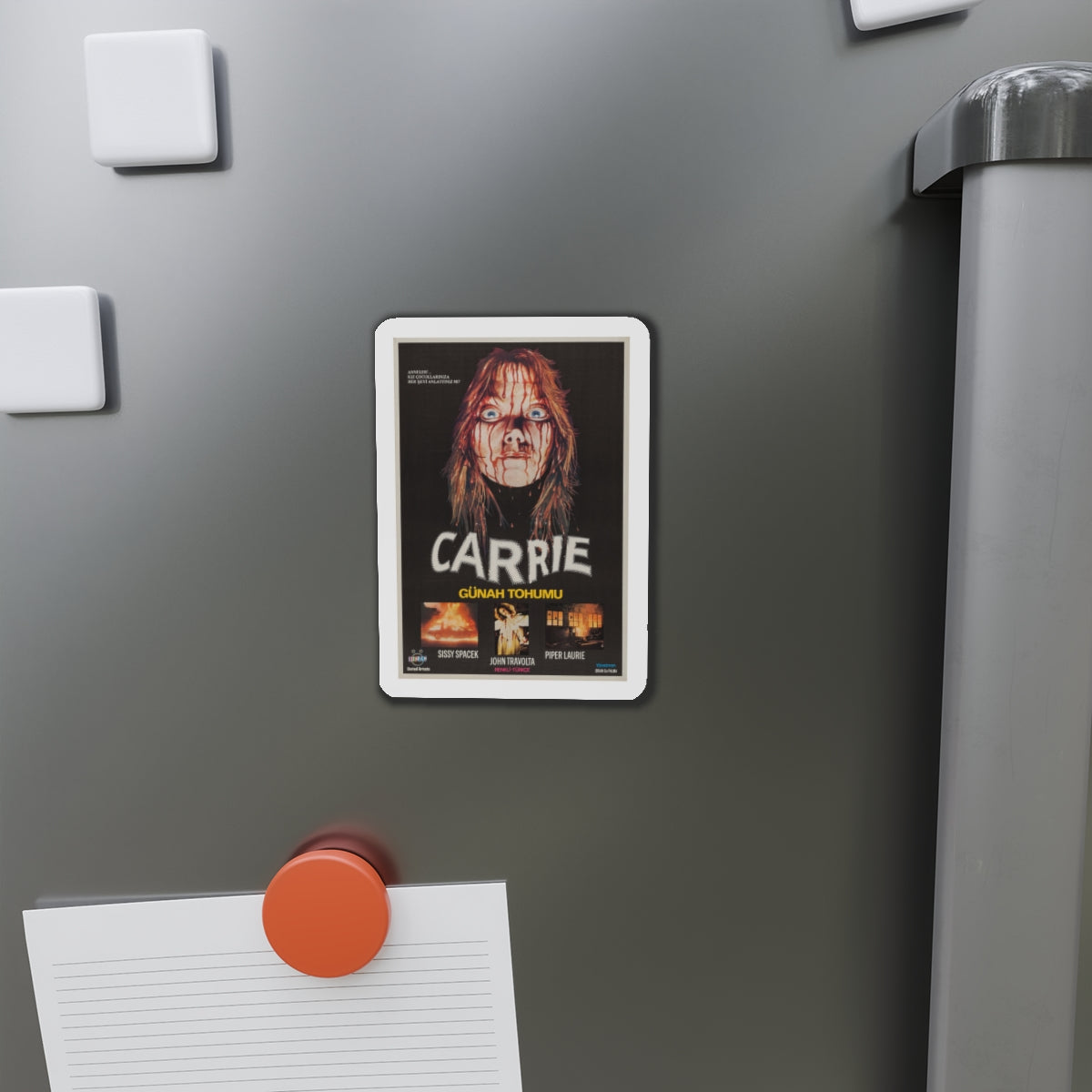 CARRIE (TURKISH) 1976 Movie Poster - Die-Cut Magnet-The Sticker Space