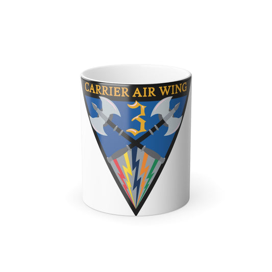Carrier Air Wing 3 (U.S. Navy) Color Changing Mug 11oz-11oz-The Sticker Space