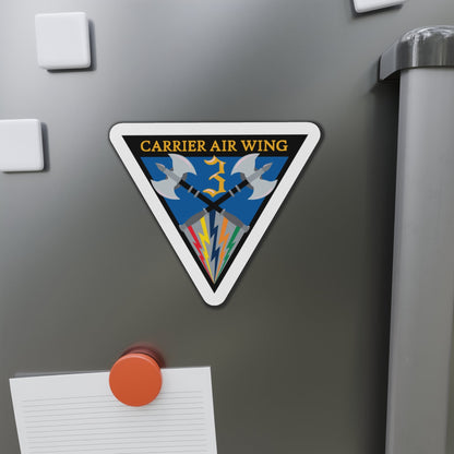 Carrier Air Wing 3 (U.S. Navy) Die-Cut Magnet-The Sticker Space