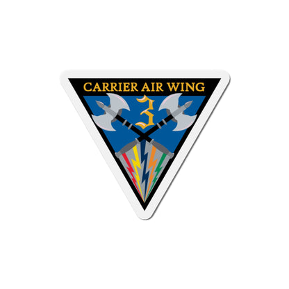 Carrier Air Wing 3 (U.S. Navy) Die-Cut Magnet-6 × 6"-The Sticker Space