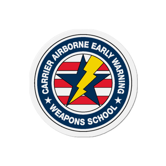 Carrier Airborne Early Warning Weapons School Bolt (U.S. Navy) Die-Cut Magnet-2" x 2"-The Sticker Space