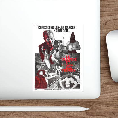 CASTLE OF THE WALKING DEAD (THE TORTURE CHAMBER OF DR SADISM, THE SNAKE PIT AND THE PENDULUM, BLOOD DEMON) 1967 Movie Poster STICKER Vinyl Die-Cut Decal-The Sticker Space