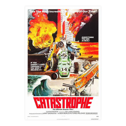 CATASTROPHE 1977 - Paper Movie Poster