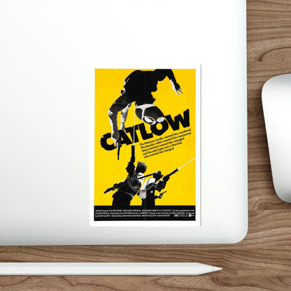 Catlow 1971 Movie Poster STICKER Vinyl Die-Cut Decal-The Sticker Space