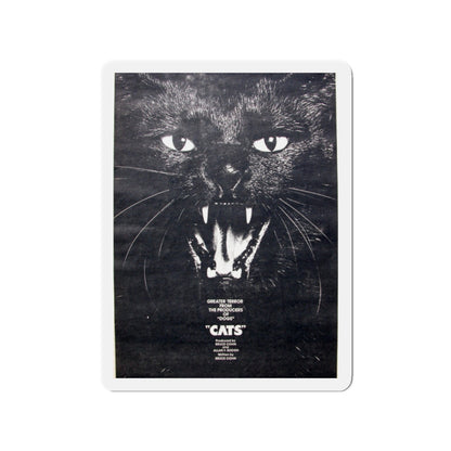 CATS (NEVER PRODUCED) 1977 Movie Poster - Die-Cut Magnet-2" x 2"-The Sticker Space