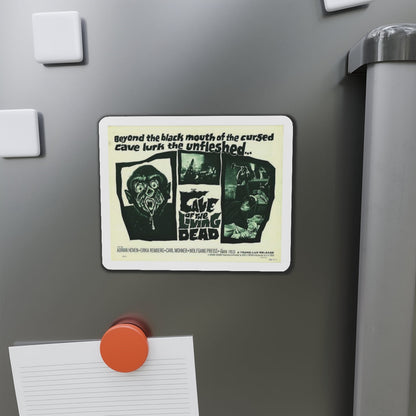 CAVE OF THE LIVING DEAD 1964 Movie Poster - Die-Cut Magnet-The Sticker Space