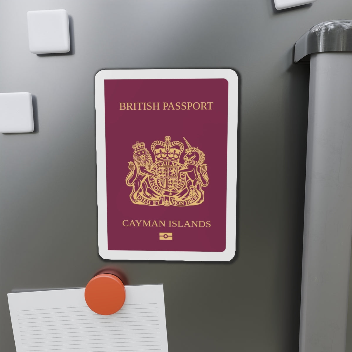 Cayman Islands Passport - Die-Cut Magnet-The Sticker Space