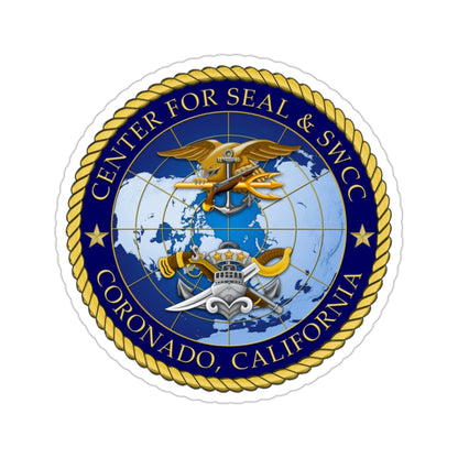 Center for SEAL and SWCC (U.S. Navy) STICKER Vinyl Die-Cut Decal-2 Inch-The Sticker Space