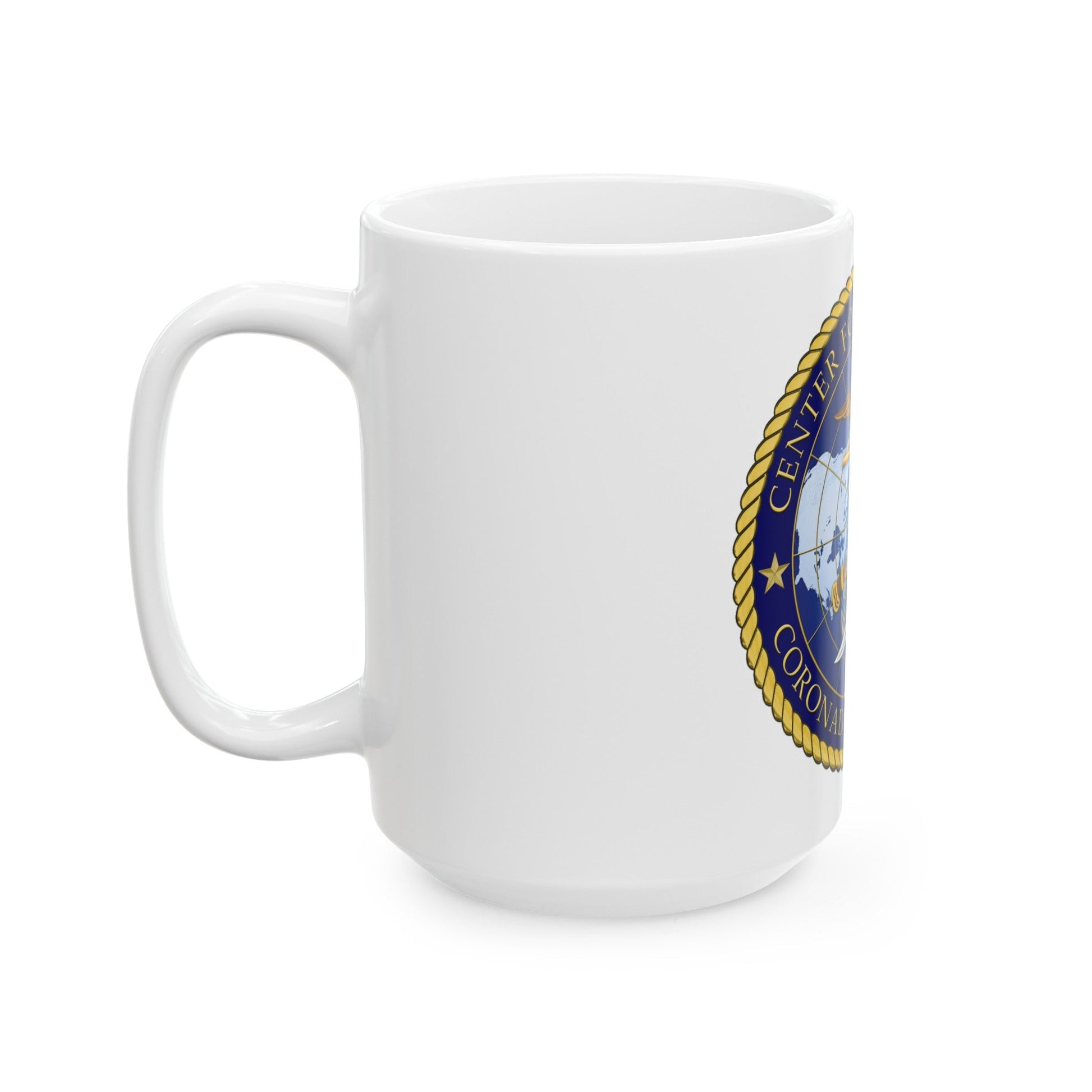 Center for SEAL and SWCC (U.S. Navy) White Coffee Mug-The Sticker Space