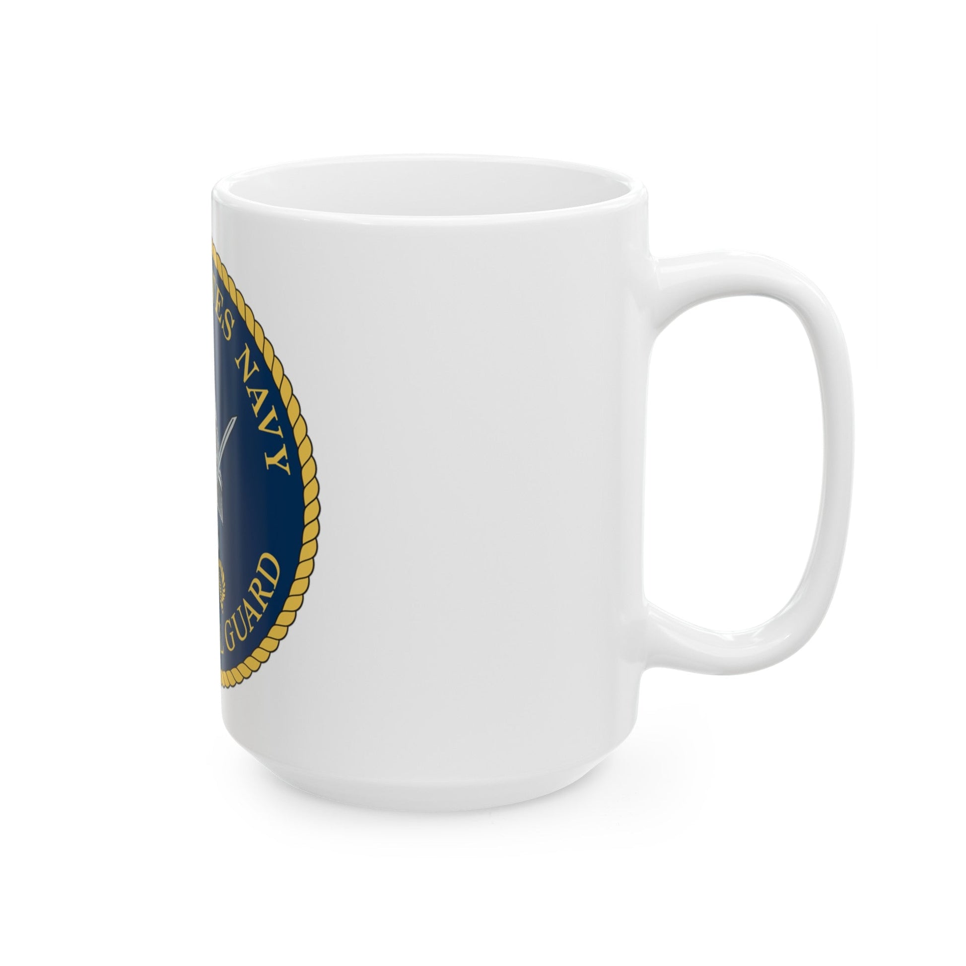 Ceremonial Guard (U.S. Navy) White Coffee Mug-The Sticker Space
