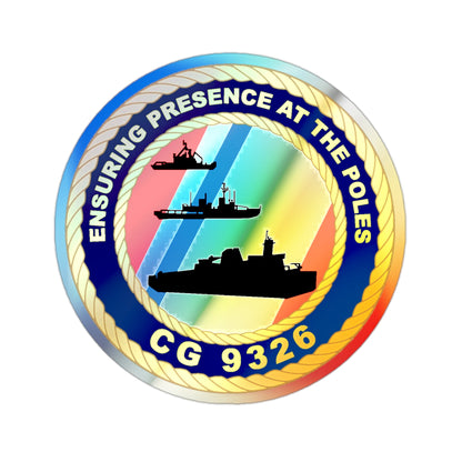 CG 9326 (U.S. Coast Guard) Holographic STICKER Die-Cut Vinyl Decal-2 Inch-The Sticker Space