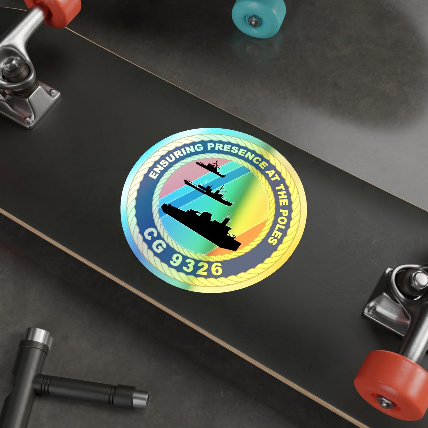 CG 9326 (U.S. Coast Guard) Holographic STICKER Die-Cut Vinyl Decal-The Sticker Space