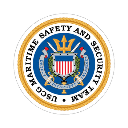 CG Maritime Safety & Security Team (U.S. Coast Guard) STICKER Vinyl Die-Cut Decal-3 Inch-The Sticker Space