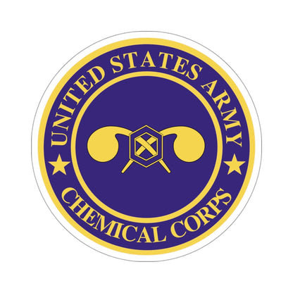 Chemical Corps (U.S. Army) STICKER Vinyl Die-Cut Decal-4 Inch-The Sticker Space