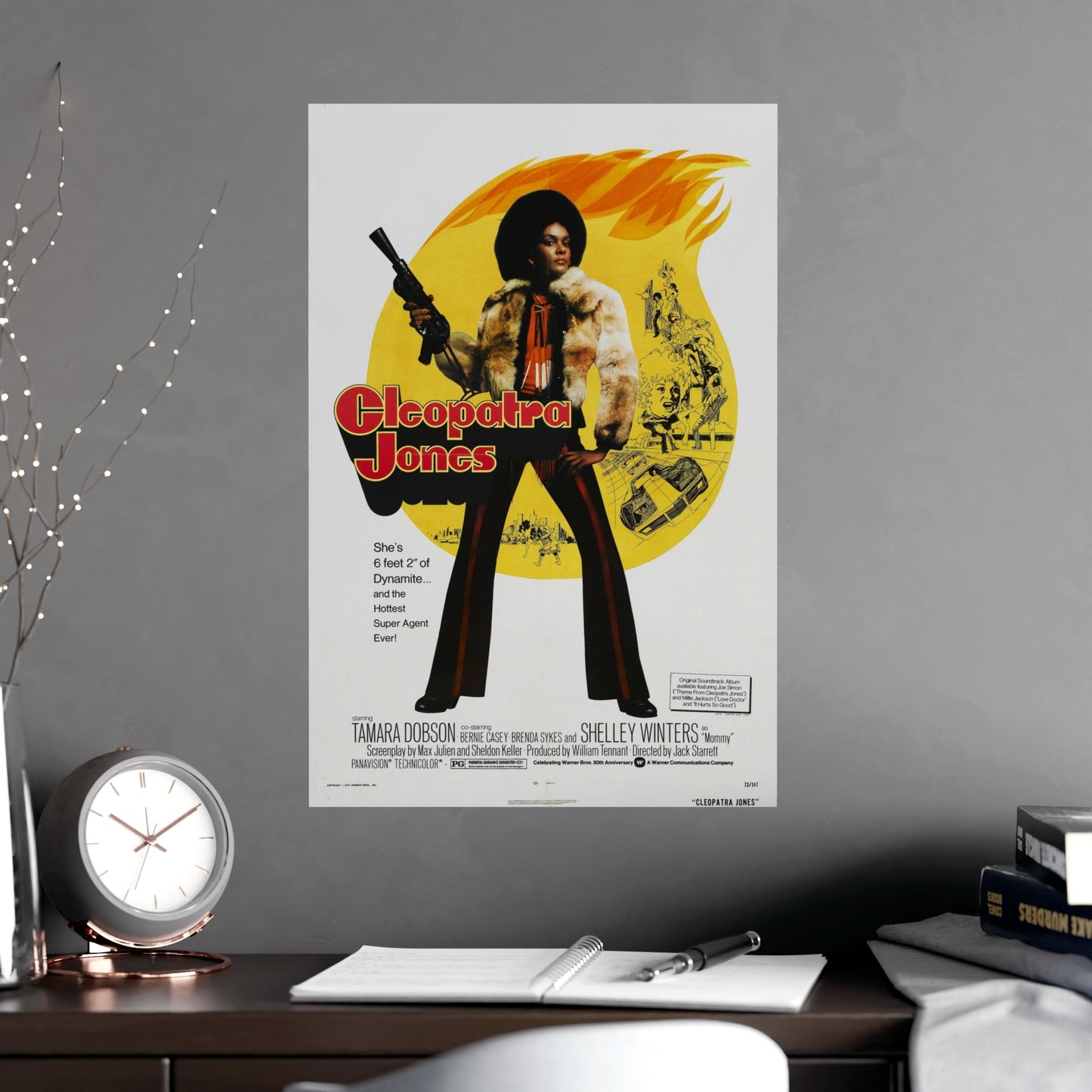 CLEOPATRA JONES 1973 - Paper Movie Poster-The Sticker Space