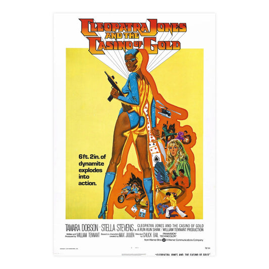 CLEOPATRA JONES AND THE CASINO OF GOLD 1975 - Paper Movie Poster-24″ x 36″ (Vertical)-The Sticker Space