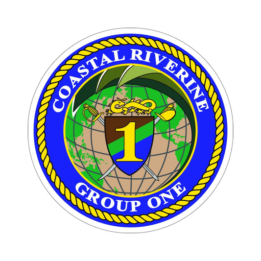 Coastal Riverine Group 1 (U.S. Navy) STICKER Vinyl Die-Cut Decal-6 Inch-The Sticker Space