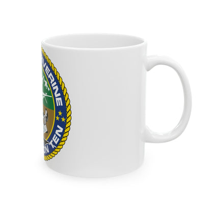 Coastal Riverine Squadron 10 (U.S. Navy) White Coffee Mug-The Sticker Space