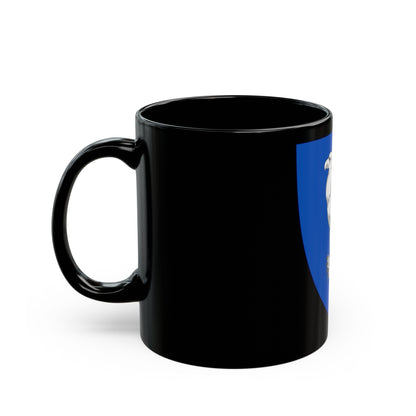 Coat of Arms of Iceland (1904) - Black Coffee Mug-The Sticker Space