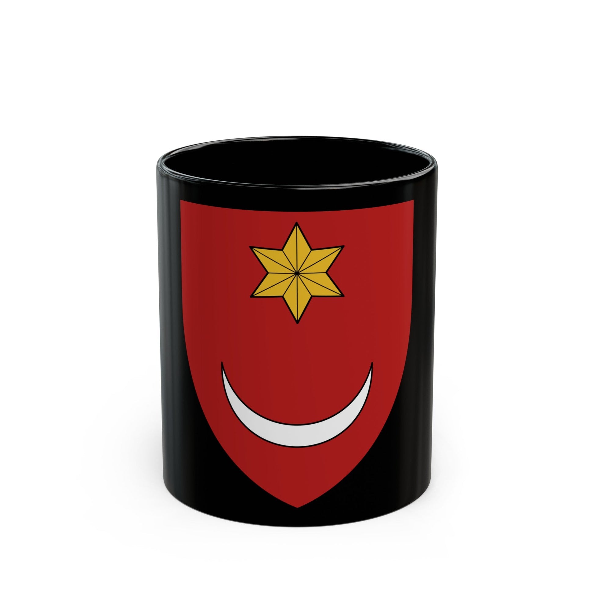 Coat of Arms of Illyria - Black Coffee Mug-11oz-The Sticker Space