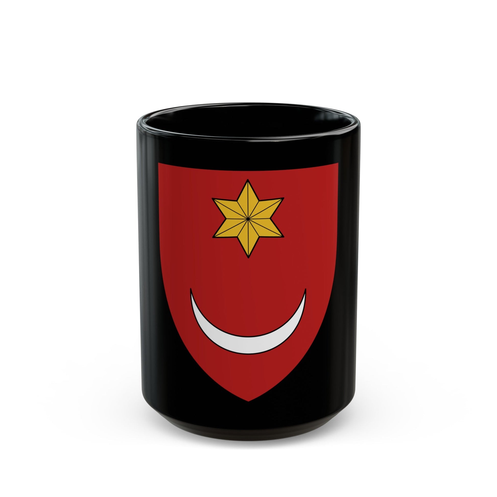 Coat of Arms of Illyria - Black Coffee Mug-15oz-The Sticker Space