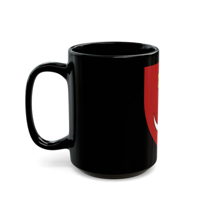 Coat of Arms of Illyria - Black Coffee Mug-The Sticker Space