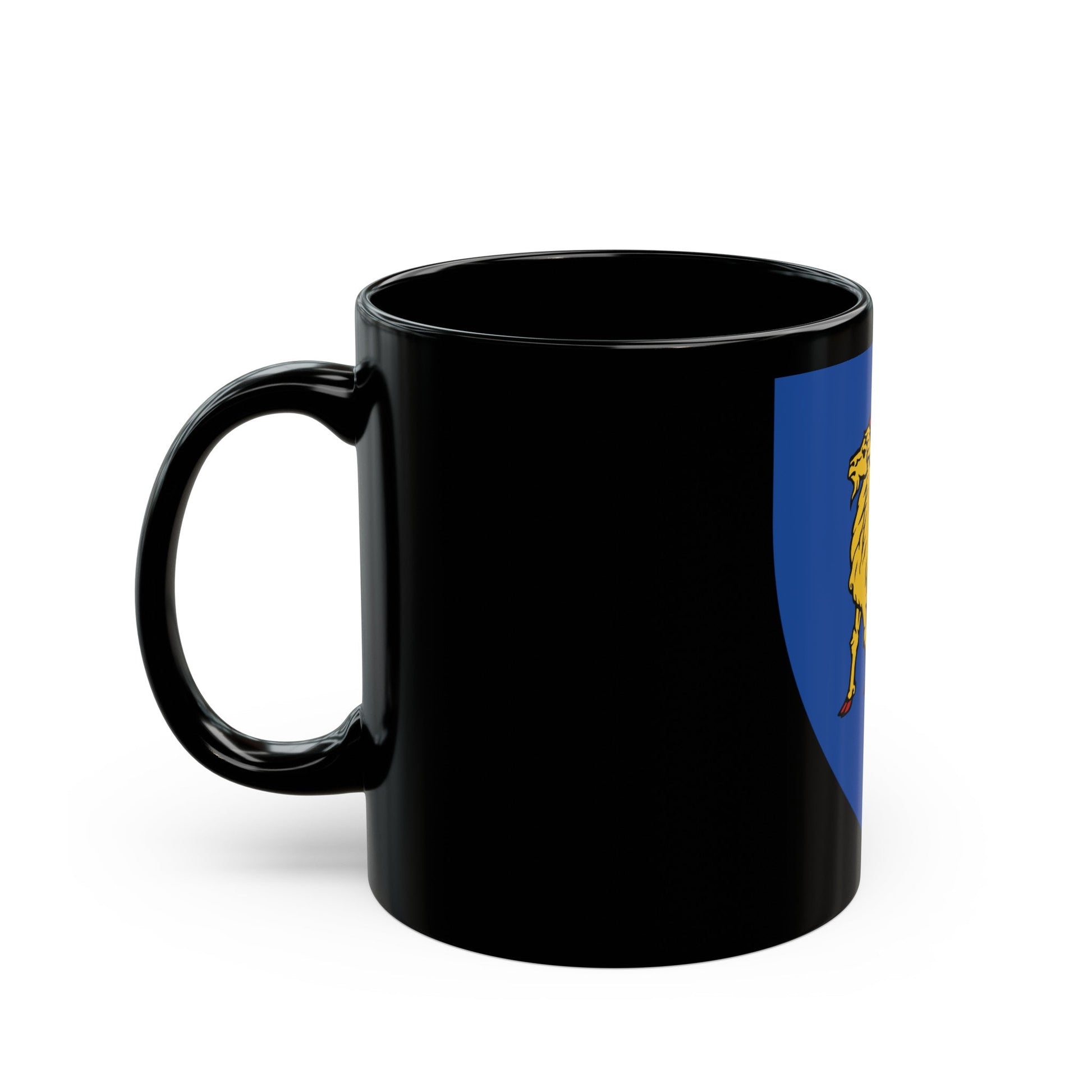 Coat of Arms of Istria - Black Coffee Mug-The Sticker Space