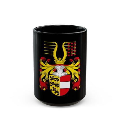 Coat of Arms of Kaernten Austria - Black Coffee Mug-15oz-The Sticker Space
