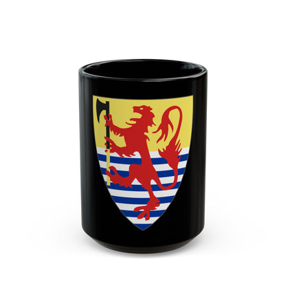 Coat of arms of King of Iceland (13th century) - Black Coffee Mug-15oz-The Sticker Space
