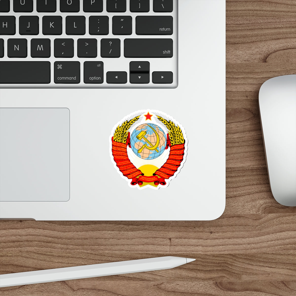 Coat of arms of the Soviet Union (1946–1956) STICKER Vinyl Die-Cut Decal-The Sticker Space